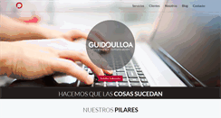 Desktop Screenshot of guidoulloa.com