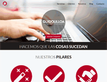 Tablet Screenshot of guidoulloa.com